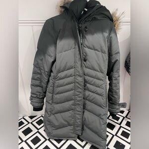 canada goose Lorette Parka Heritage in charcoal